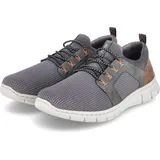 Rieker Herren B7796, Slipper Grau, 46
