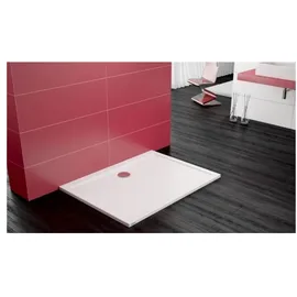 Hoesch Samar weiß, 90x80x3cm, ultraflach