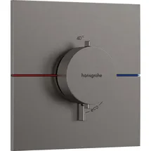 Hansgrohe ShowerSelect Comfort E Duschthermostat eckig für 1 Verbraucher brushed black chrome 15574340