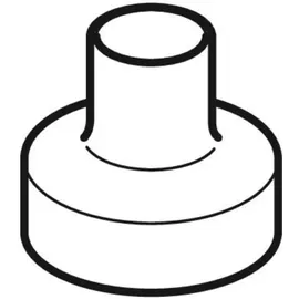 Geberit Reduktion DN 100/90 zentrisch kurz PE-HD
