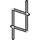 Parkside Schreinerwinkel Aluminium/Edelstahl
