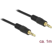 DeLock Audiokabel 83744 3,5mm-Klinken-Stecker 1,0m (83744)