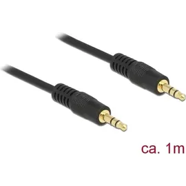 DeLock Audiokabel 83744 3,5mm-Klinken-Stecker 1,0m (83744)