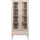 VCM Vitrinenschrank Naila 80 x 37 cm Weiß