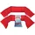 Digebis Hydro Snake 1300 X 50 Mm Hochwassersperre Überschwemmungsschutz Sandsack Alternative - 2er Pack (rot)