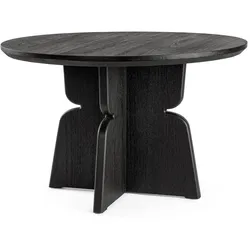 Esstisch Empire Ø 120 cm, Schwarz