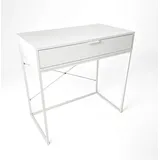 Haku-Möbel Konsole 80x79x45 cm grau/weiß