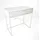 Haku-Möbel Konsole 80x79x45 cm grau/weiß