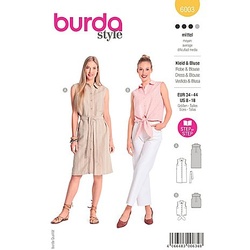 burda Schnitt 6003 "Kleid/Bluse Lisa"