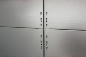 Regalwerk BERT-Rückwand Vollblech B x H 875 x 3000 mm