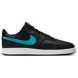 Nike Court Vision Sneaker Herren in black-dusty cactus-white, Größe 42 1/2 - schwarz