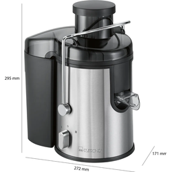 Clatronic AE3666, Entsafter, Schwarz