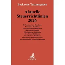 C.H. Beck Verlag Aktuelle Steuerrichtlinien 2026