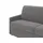 vente-unique - Schlafsofa 3 Calife - Polyester - hellgrau