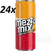 24 x 0,33 l Mezzo Mix Orange Dose inkl. DPG Pfand Einweg