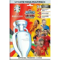 Topps UEFA Fußball-Europameisterschaft 2024 Trading Cards Update Mega Multipack