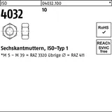 Bufab Sechskantmutter ISO 4032 M 18 x 2,5 Stahl blank