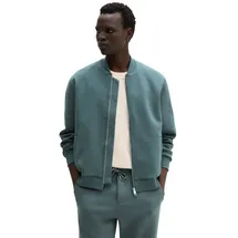 Marc O'Polo Scuba-Interlock Sweatjacke Herren Grün/Grün XL