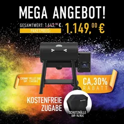 Broil King Crown Pellet 500 | Promo Aktion | inkl. Abdeckhaube