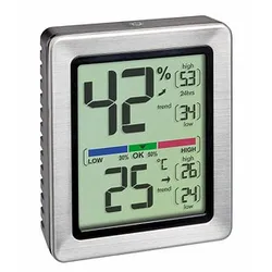 TFA® EXACTO Thermometer silber