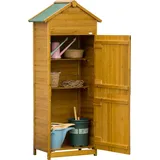 Outsunny Geräteschrank 0,79 x 0,49 m Natur