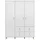 moeblo Drehtürenschrank FAGO 150 x 201,5 x 55 cm Weiß
