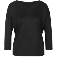 LASCANA 3/4-Arm-Shirt Damen schwarz Gr.48/50