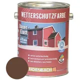 HORNBACH Holzfarbe Wetterschutzfarbe braun 2,5 L