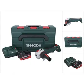 Metabo WPB 18 LT BL 11-125 Quick Akku Winkelschleifer 18 V 125 mm Brushless + 1x Akku 8,0 Ah + Ladegerät + metaBOX