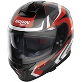 Nolan N80-8 Rumble N-Com Matt Schwarz / Rot Integralhelm XXL