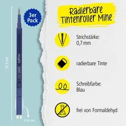 ONLINE Gelmine Magixx blau 40160/3 radierbar 3ST