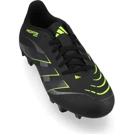 adidas Predator Club MG/FG Herren Core Black/Carbon/Lucid Lemon 47 1/3