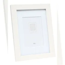 Deknudt S66KF1 P1 30x45 Holz weiß mit Passepartout