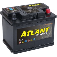 Autobatterie 55Ah 12V 500A/EN ATLANT TOP SOFORT & NEU - Starterbatterie 55 Ah