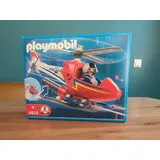 PLAYMOBIL 4824 Feuerwehr Löschhubschrauber NEU & OVP Helicopter RAR Hubschrauber