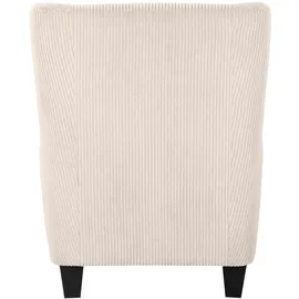 Home Affaire Ohrensessel »Chilly, Sessel mit Hocker und Federkern-Polsterung, (Set, 2 St., bestehend aus Sessel und Hocker), in Cord und Microfaser-Bezug, Unser Dauertiefpreis