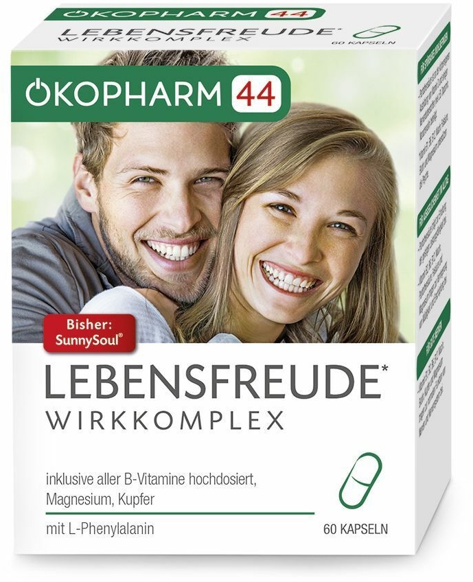 Ökopharm44® Lebensfreude Wirkkomplex Kapseln 60 St 60 St Kapseln