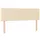 vidaXL Boxspringbett mit Matratze & LED Creme 140x200 cm Stoff