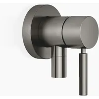 Dornbracht UP-Einhandbatterie mit Abdeckplatte D. 80mm, mit integriertem Brauseanschluss,