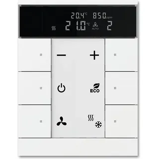Busch-Jaeger SBC/U6.0.11-84 Raumtemperaturregler mit CO2/Feuchte-Sensor 6-fach