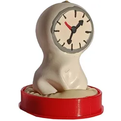 Scherzkondom «Uhr» – Hingucker für Geburtstage und Feiern! (1 Stück) 1 St