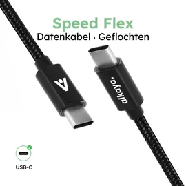 Alkaya USB-C 1,0 m Schwarz