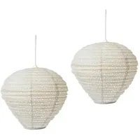 MARELIDA LED Solar Lampion Ballon Gartenlampion D: 30cm Balkon Terrasse 2er Set