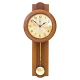 selva technik ZEIT.punkt Dornbirn Funk-Pendelwanduhr, aus Kirschbaum, Germany - Braun
