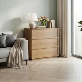 modfu Kommode 80 x 78 x 48 cm Nussbaum / Braun