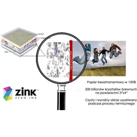 HP HPIZ2X350 Zink-Papier