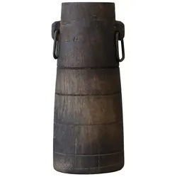 Chic Antique Grimaud Holzvase für Dekozwecke, 11 x 9 x 27,5 cm, natur