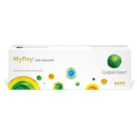 CooperVision MyDay daily disposable 30 Linsen) PWR:5.5, BC:8.4, DIA:14.2