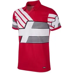 Schweiz 1990 - 92 Retro Fußball Trikot ROT M