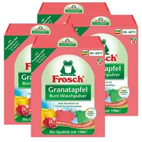 Frosch Granatapfel Bunt-Waschpulver 1,35 kg - Mit fruchtigem Duft (4er Pack)